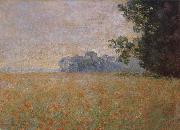 Claude Monet, Oat and Poppy Field